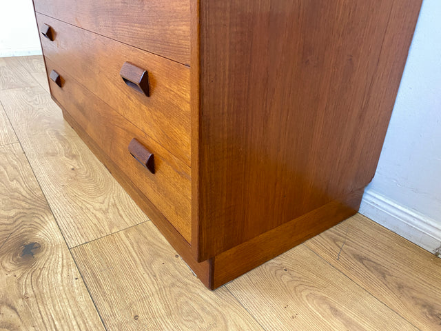 WMK I Seltener skandinavischer Mid-Century Designer Sekretär von Børge Mogensen , Vollholz in Teak I Schreibschrank Schreibtisch Desk Kommode Danish Design Vintage Teakholz Berlin Dresden München