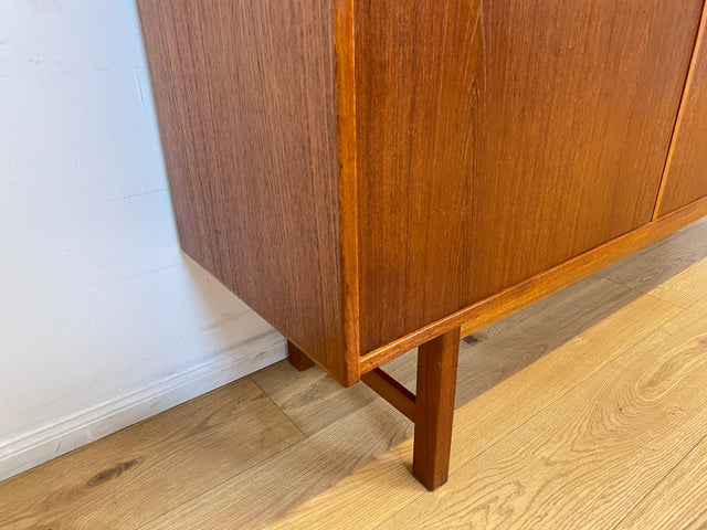 WMK # Stilvoller skandinavischer Mid-Century Designer Sideboard von Tage Olofsson für Ulferts in Teakholz mit Schubladen # Kommode Schrank Anrichte TV-Bank Danish Design Vintage Teak Berlin Hamburg