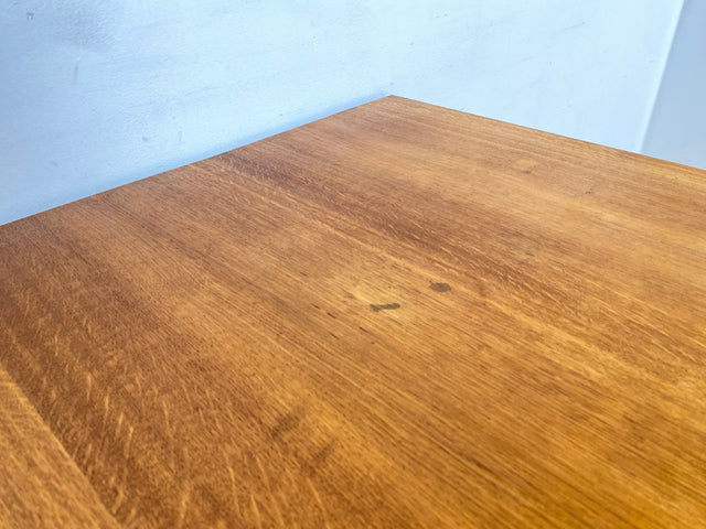 WMK I Besonders schöner skandinavischer Mid-Century Nähtisch auf Rollen & aufklappbar I Beistelltisch Kommode Nähkommode Schminkkommode Schminktisch Ablage Servierwagen Vintage Berlin Bielefeld Celle