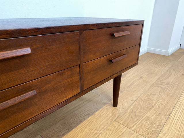 WMK # Besonders gut erhaltenes skandinavisches Mid-Century Designersideboard von Kai Kristiansen für FM Møbler, Vollholz in Palisander # Kommode TV-Lowboard TV-Bank Rosewood Danish Design Vintage 60er
