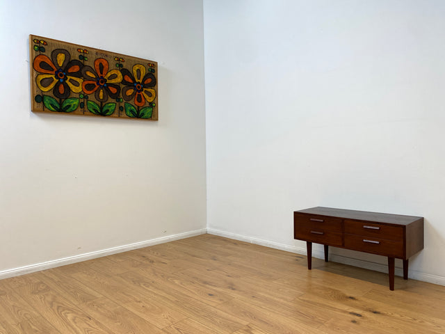 WMK # Besonders gut erhaltenes skandinavisches Mid-Century Designersideboard von Kai Kristiansen für FM Møbler, Vollholz in Palisander # Kommode TV-Lowboard TV-Bank Rosewood Danish Design Vintage 60er