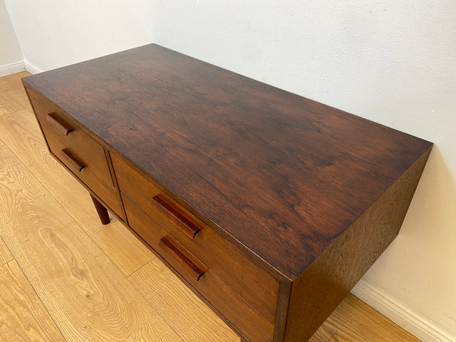 WMK # Besonders gut erhaltenes skandinavisches Mid-Century Designersideboard von Kai Kristiansen für FM Møbler, Vollholz in Palisander # Kommode TV-Lowboard TV-Bank Rosewood Danish Design Vintage 60er