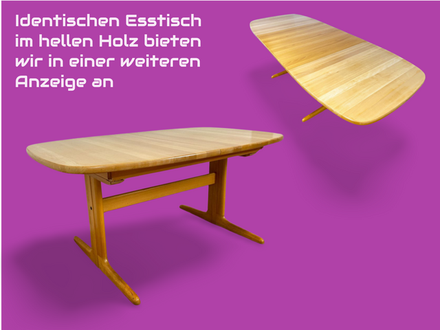 WMK Edler & neuwertiger skandinavischer Designer Esstisch von Skovby Møbelfabrik in Palisander, 2-fach ausziehbar # Tisch Küchentisch Ausziehtisch Holztisch Dining Table Danish Design Rosewood Vintage