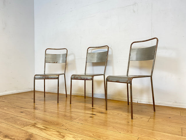 Industrial Design at its best! I 1/3 Einzigartiger handgefertigter und stapelbarer Metallstuhl I Stapelstuhl Stuhl Chair Küchenstuhl Balkonstuhl Esszimmerstühle Industriedesign Vintage I