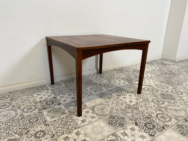 WMK Sehr gut erhaltener, minimalistischer skandinavischer Couchtisch in edlem Palisander # Wohnzimmertisch Besitelltisch Coffee Table Vintage Danish Design - Lieferung möglich