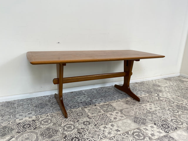 WMK Stilvoller und sehr gut erhaltener skandinavischer Couchtisch - Tisch Beistelltisch Wohnzimmertisch Vintage Mid-Century Danish Design - Lieferung möglich