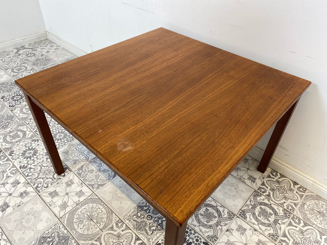 WMK Minimalistischer und gut erhaltener skandinavischer Wohnzimmertisch im Teakholz # Couchtisch Tisch Beistelltisch Coffee Table Danish Design Mid-Century Vintage # Lieferung möglich