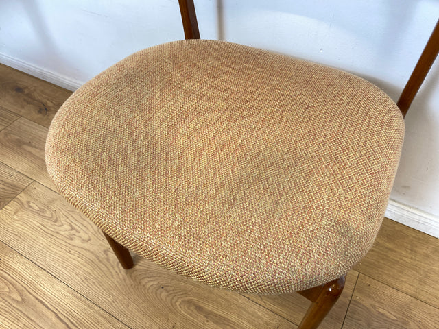 WMK I 4er Set skandinavischer Designer Stühle Model 49 von Erik Buck für O.D. Møbler I Teakholz I Esszimmerstühle Küchenstühle Chairs Danish Design Mid-Century Vintage Teak I Berlin Stuttgart Dresden