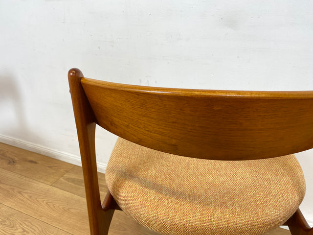 WMK I 4er Set skandinavischer Designer Stühle Model 49 von Erik Buck für O.D. Møbler I Teakholz I Esszimmerstühle Küchenstühle Chairs Danish Design Mid-Century Vintage Teak I Berlin Stuttgart Dresden