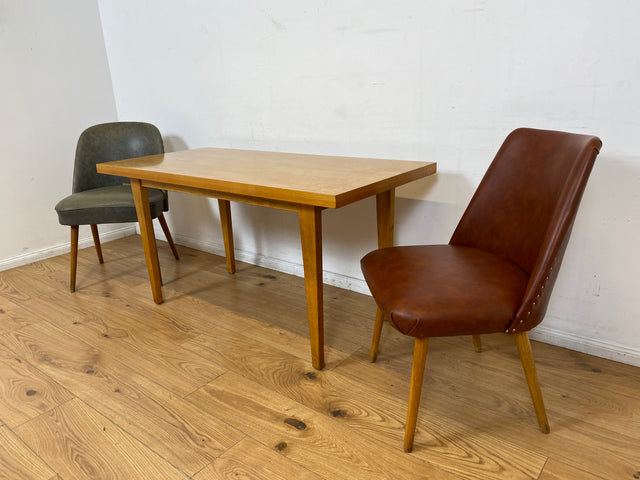 WMK I Stilvoller heller 60er Jahre Designer Couchtisch I Modell 602 von Franz Ehrlich für VEB Hellerau