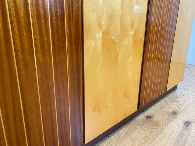 WMK # Formschöner und gut aufgeteilter 60er Jahre Kleiderschrank Modell Dominia von VEB Heidenau # Schrank Schlafzimmerschrank Wardrobe Wäscheschrank DDR Rockabilly Vintage 50er 60er Retro Mid-Century