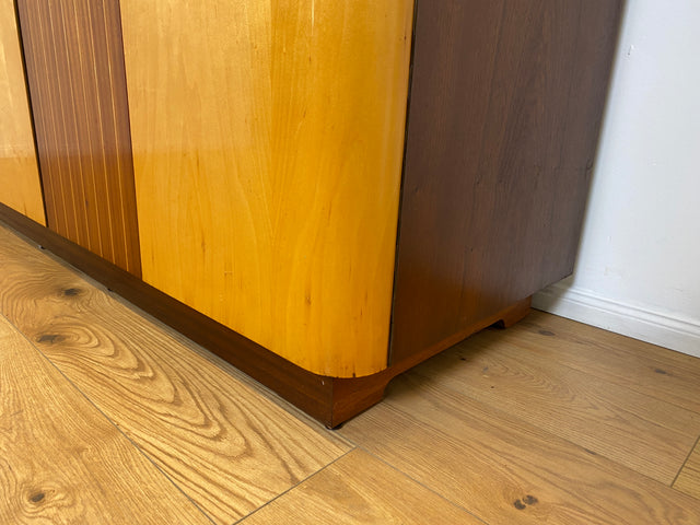WMK # Formschöner und gut aufgeteilter 60er Jahre Kleiderschrank Modell Dominia von VEB Heidenau # Schrank Schlafzimmerschrank Wardrobe Wäscheschrank DDR Rockabilly Vintage 50er 60er Retro Mid-Century