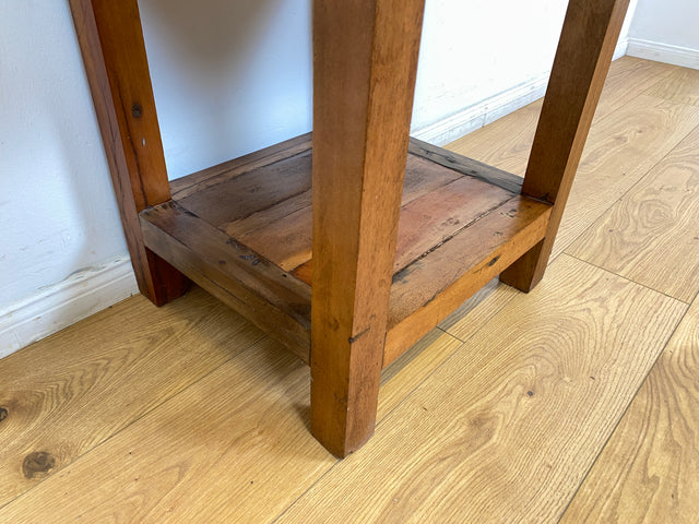 Boatwood by WMK I Besonderes Regal mit Lamellentüren I Handmade Unikat aus altem Bootsholz I Teakholz massiv I Holzregal Bücherregal Bücherschrank Küchenregal Badschrank Badregal Flurregal Berlin Kiel