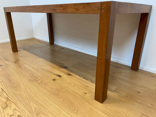 Boatwood by WMK I Besonders schöner 200x90cm großer Esstisch aus altem Bootsholz I ein handmade Unikat aus massivem Teakholz I Tisch Küchentisch Gartentisch Holztisch Dining Table Berlin Kiel Dresden