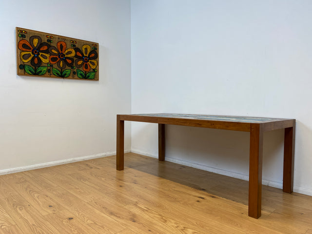 Boatwood by WMK I Besonders schöner 200x90cm großer Esstisch aus altem Bootsholz I ein handmade Unikat aus massivem Teakholz I Tisch Küchentisch Gartentisch Holztisch Dining Table Berlin Kiel Dresden