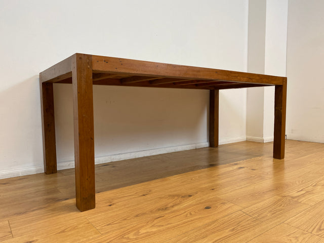 Boatwood by WMK I Besonders schöner 200x90cm großer Esstisch aus altem Bootsholz I ein handmade Unikat aus massivem Teakholz I Tisch Küchentisch Gartentisch Holztisch Dining Table Berlin Kiel Dresden