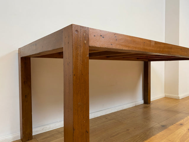 Boatwood by WMK I Besonders schöner 200x90cm großer Esstisch aus altem Bootsholz I ein handmade Unikat aus massivem Teakholz I Tisch Küchentisch Gartentisch Holztisch Dining Table Berlin Kiel Dresden