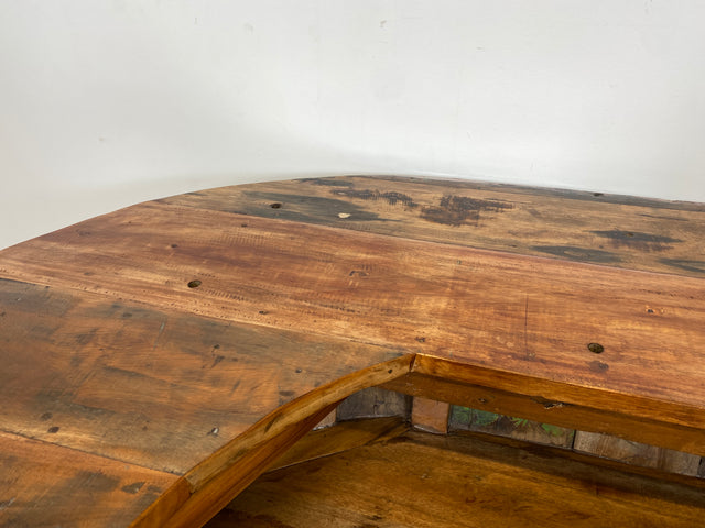 Boatwood by WMK I Einzigartige Bar aus altem Bootsholz I handgefertigtes Unikat in Originalfarben der Boote I Teakholz massiv I Hausbar Theke Cafe Bar Strand Beach Gastro Hotel Möbel Berlin Sylt Usedo