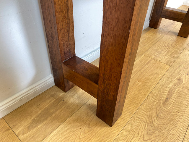 Boatwood by WMK I Bunterschöne Konsole mit Schubladen I handgefertigtes Unikat aus altem Bootsholz l Teakholz massiv I Schrank Sideboard Kommode Ablage Flurkommode Garderobe Berlin Augsburg Schwerin
