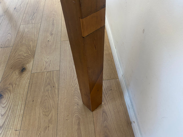 Einzigartiger 200x90cm großer meeresblauer Esstisch handgefertigt aus altem Bootsholz  I Teakholz massiv I Tisch Küchentisch Gartentisch Holztisch Dining Table I