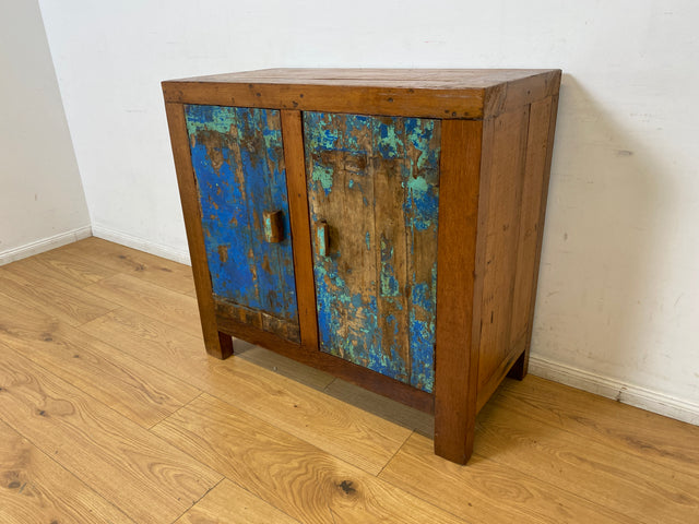 Boatwood by WMK I Einzigartige handgefertigte Kommode aus altem Bootsholz I Sideboard Anrichte Wäschekommode Fernsehschrank TV Lowboard Küchenschrank Bootsmöbel Schrank I Berlin Magdeburg Mannheim