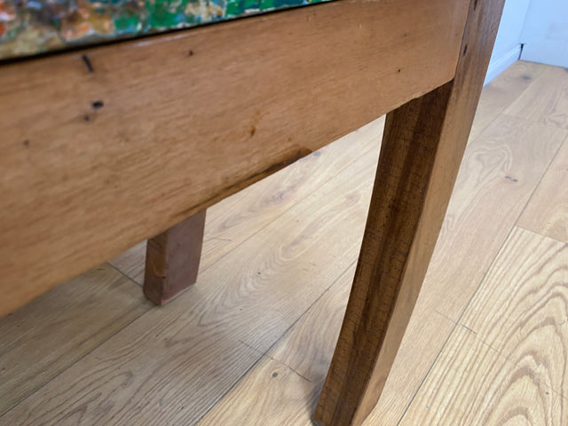 Einzigartige Kommode handgefertigt aus altem Bootsholz mit Schubladen I Teakholz I Sideboard Schrank Anrichte Konsole Flurkommode Ablage Opium Bootsmöbel I