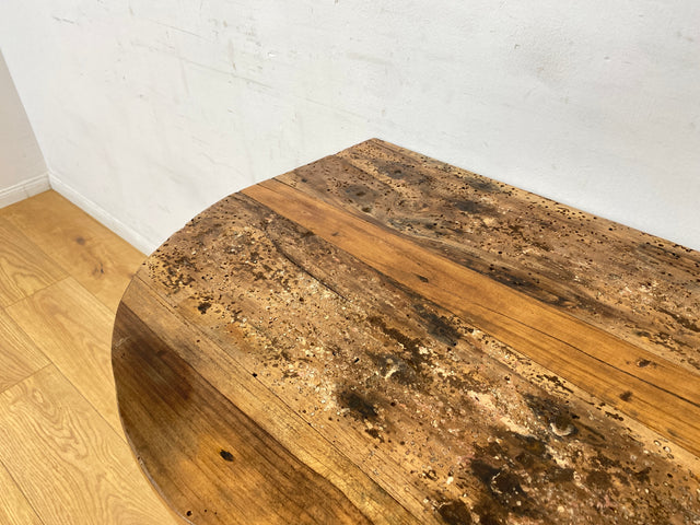 Boatwood by WMK I Einzigartige Kommode handgefertigt aus altem Einbaum in Originalfarbe
