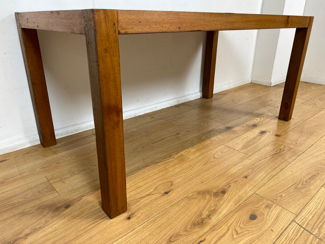 Boatwood by WMK I Meeresblauer 170x90cm großer Esstisch handgefertigt aus altem Bootsholz in Originalfarben