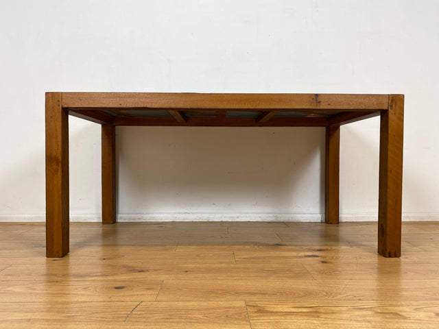 Boatwood by WMK I Meeresblauer 170x90cm großer Esstisch handgefertigt aus altem Bootsholz in Originalfarben