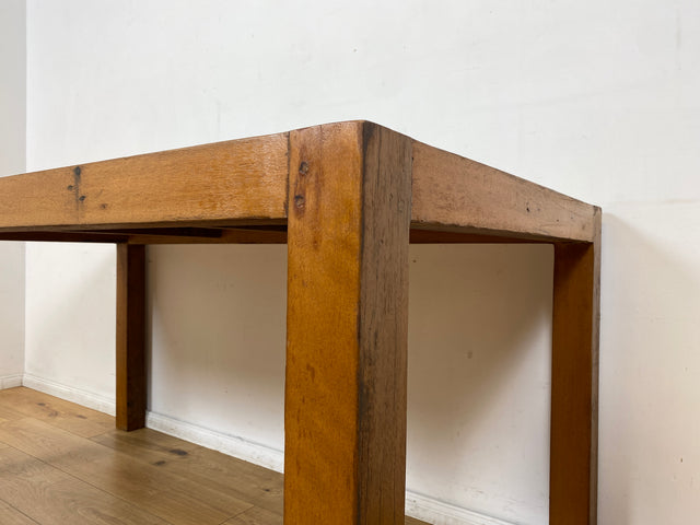 Boatwood by WMK I Meeresblauer 170x90cm großer Esstisch handgefertigt aus altem Bootsholz in Originalfarben