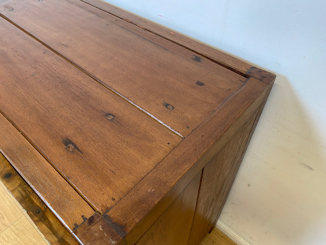 Boatwood by WMK I Nachhaltige & handgefertigte Kommode aus altem Bootsholz mit Schubladen I Teakholz Sideboard TV Lowboard Anrichte Schubladenkommode Wäschekommode Fernsehschrank I Berlin NRW Bayern