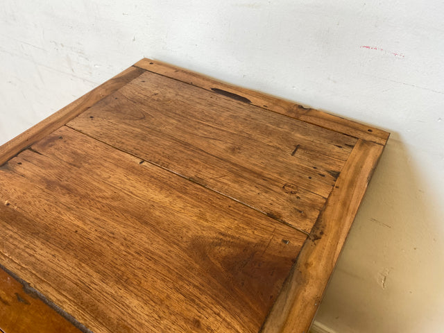 Boatwood by WMK I Türkise Kommode handgefertigt aus altem Bootsholz in Originalfarbe mit Schubladen