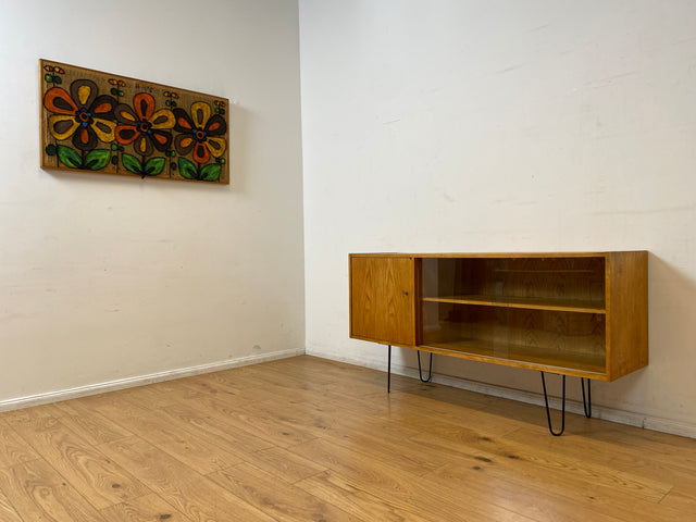 WMK I Designer Sideboard 602/M von VEB Hellerau aus 1962 in Senesche auf Hairpin Metallfüßen