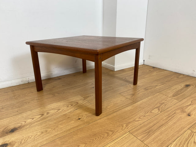WMK # Stilvoller und gut erhaltener skandinavischer Designercouchtisch von Glostrup Møbelfabrik aus massivem Teakholz # Couchtisch Wohnzimmertisch Coffee table Teak Danish Design Mid-Century Vintage