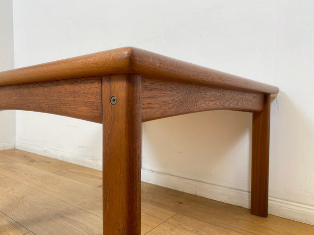 WMK # Stilvoller und gut erhaltener skandinavischer Designercouchtisch von Glostrup Møbelfabrik aus massivem Teakholz # Couchtisch Wohnzimmertisch Coffee table Teak Danish Design Mid-Century Vintage