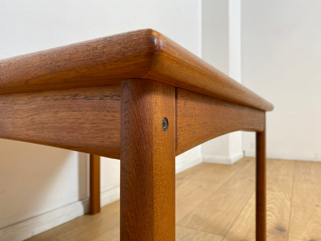 WMK # Stilvoller und gut erhaltener skandinavischer Designercouchtisch von Glostrup Møbelfabrik aus massivem Teakholz # Couchtisch Wohnzimmertisch Coffee table Teak Danish Design Mid-Century Vintage