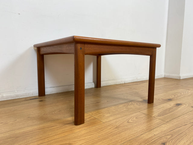 WMK # Stilvoller und gut erhaltener skandinavischer Designercouchtisch von Glostrup Møbelfabrik aus massivem Teakholz # Couchtisch Wohnzimmertisch Coffee table Teak Danish Design Mid-Century Vintage