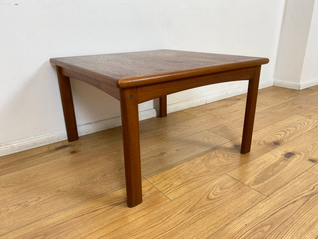 WMK # Stilvoller und gut erhaltener skandinavischer Designercouchtisch von Glostrup Møbelfabrik aus massivem Teakholz # Couchtisch Wohnzimmertisch Coffee table Teak Danish Design Mid-Century Vintage