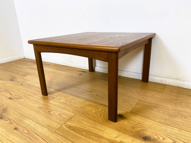 WMK # Stilvoller und gut erhaltener skandinavischer Designercouchtisch von Glostrup Møbelfabrik aus massivem Teakholz # Couchtisch Wohnzimmertisch Coffee table Teak Danish Design Mid-Century Vintage