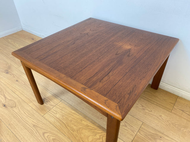 WMK # Stilvoller und gut erhaltener skandinavischer Designercouchtisch von Glostrup Møbelfabrik aus massivem Teakholz # Couchtisch Wohnzimmertisch Coffee table Teak Danish Design Mid-Century Vintage