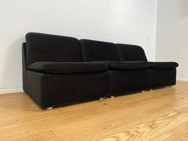 WMK Gut erhaltene Designer Sitzgarnitur von COR aus den 70ern mit 6 Sessel in feinem Kord Bezug & passendem Couchtisch # Sofa Couch Modularsofa Ecksofa Eckcouch Sessel Wohnlandschaft Vintage Space Age