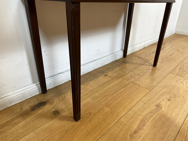 WMK I Sehr elegante kleine Vintage Kommode in englischem Stil mit Schubladen und schönen Messinggriffen I Ablage Sideboard Lowboard TV Bank Flur Bad Wäsche Regency Empire Berlin Dortmund Hannover