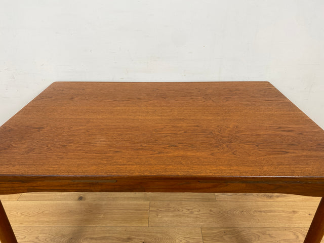 WMK Stilvoller und gut erhaltener ausziehbarer skandinavischer Esstisch in edlem Teakholz # Esstisch Tisch Küchentisch Holztisch Dining Table Ausziehtisch Danish Design Mid-Century Vintage Teak 60er