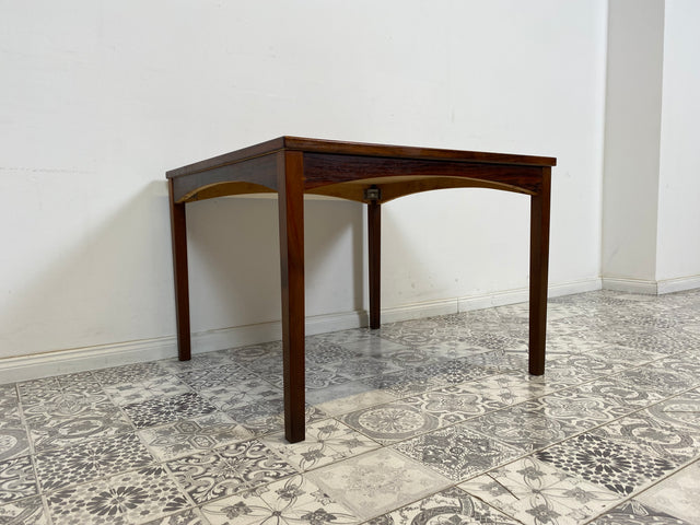 WMK Sehr gut erhaltener, minimalistischer skandinavischer Couchtisch in edlem Palisander # Wohnzimmertisch Besitelltisch Coffee Table Vintage Danish Design - Lieferung möglich