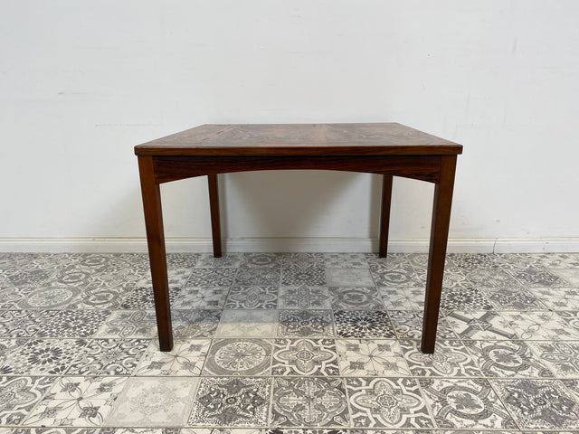 WMK Sehr gut erhaltener, minimalistischer skandinavischer Couchtisch in edlem Palisander # Wohnzimmertisch Besitelltisch Coffee Table Vintage Danish Design - Lieferung möglich