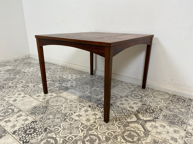 WMK Sehr gut erhaltener, minimalistischer skandinavischer Couchtisch in edlem Palisander # Wohnzimmertisch Besitelltisch Coffee Table Vintage Danish Design - Lieferung möglich