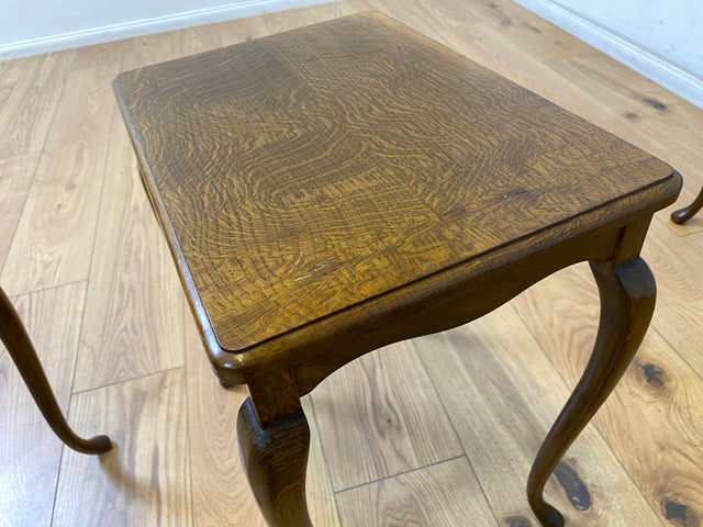 WMK Hochwertiges und sehr gut erhaltenes 230cm langes dänisches Stilmöbel Sideboard im antikem Stil mit Schubladen und Schiebetüren # Anrichte Büfett Buffett Schrank TV-Lowboard Kommode Vintage 70er