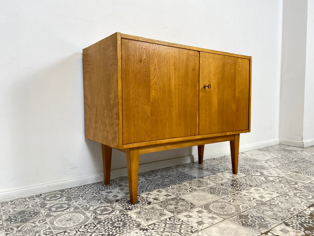 WMK Stilvolle Mid-Century Kommode 602/A aus 1966 in Senesche, ein zeitloses Original von Franz Ehrlich für VEB Hellerau # Schrank Fernsehkommode TV-Lowboard Sideboard Schuhschrank 60er DDR Vintage