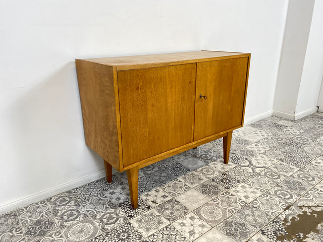 WMK Stilvolle Mid-Century Kommode 602/A aus 1966 in Senesche, ein zeitloses Original von Franz Ehrlich für VEB Hellerau # Schrank Fernsehkommode TV-Lowboard Sideboard Schuhschrank 60er DDR Vintage