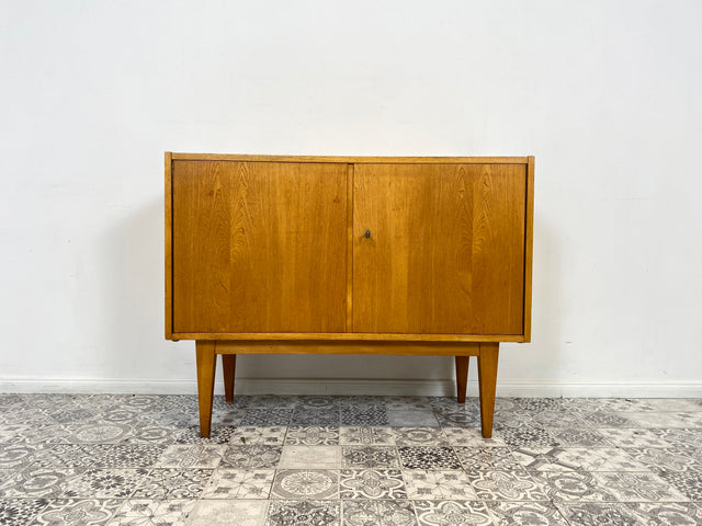 WMK Stilvolle Mid-Century Kommode 602/A aus 1966 in Senesche, ein zeitloses Original von Franz Ehrlich für VEB Hellerau # Schrank Fernsehkommode TV-Lowboard Sideboard Schuhschrank 60er DDR Vintage